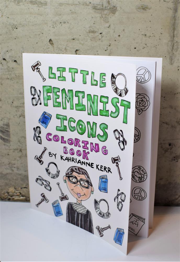 Little Feminist Icons Coloring Book