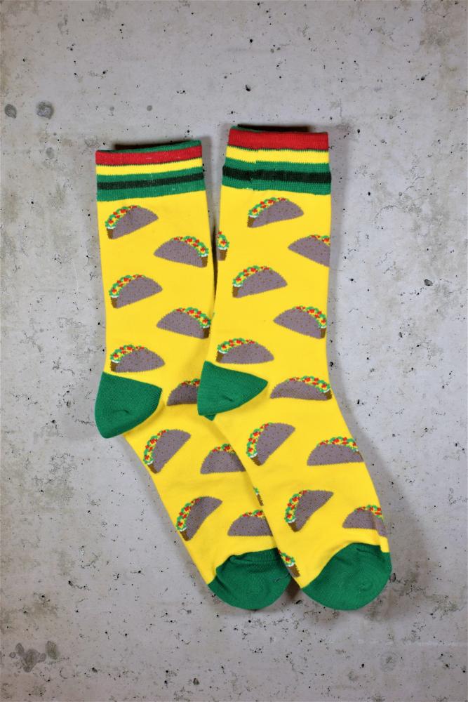 Adult Graphic Socks - Tacos - One Size