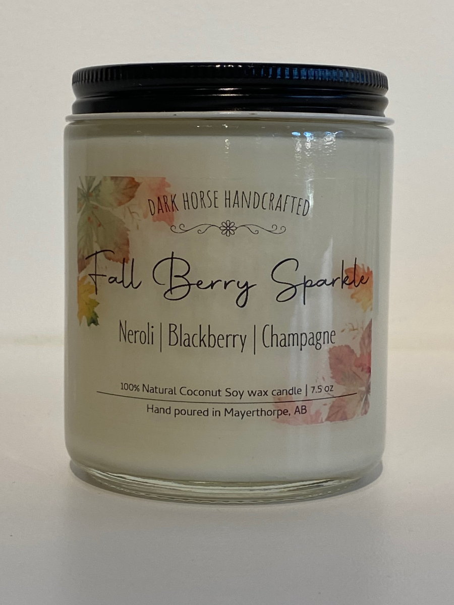 Dark Horse Fall Berry Sparkle Candle