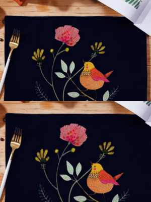 Life Is Beautiful Table Linen - 1 Pair